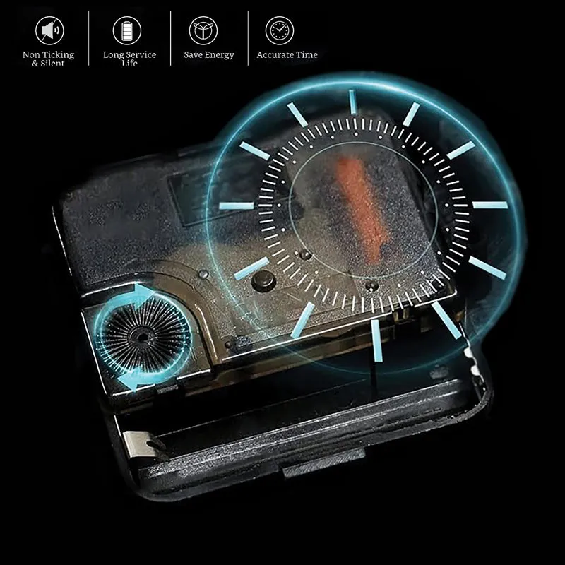 Neal Sweep Silent Wall Clock media 6