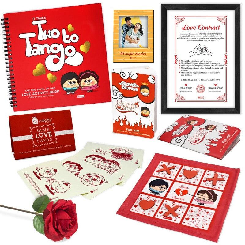 Heart's Happiness Valentine's Gift Box - Five Piece Set media 4