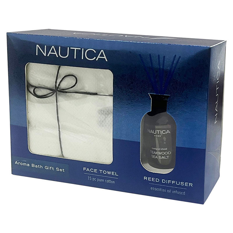 Nautica Cedar Mist Gift Set(Teak Wood & Sea Salt) - Sixteen Piece Set media 3