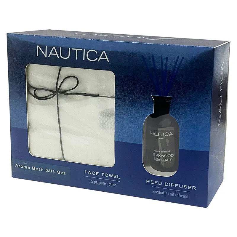 Nautica Cedar Mist Gift Set(Teak Wood & Sea Salt) - Sixteen Piece Set media 3