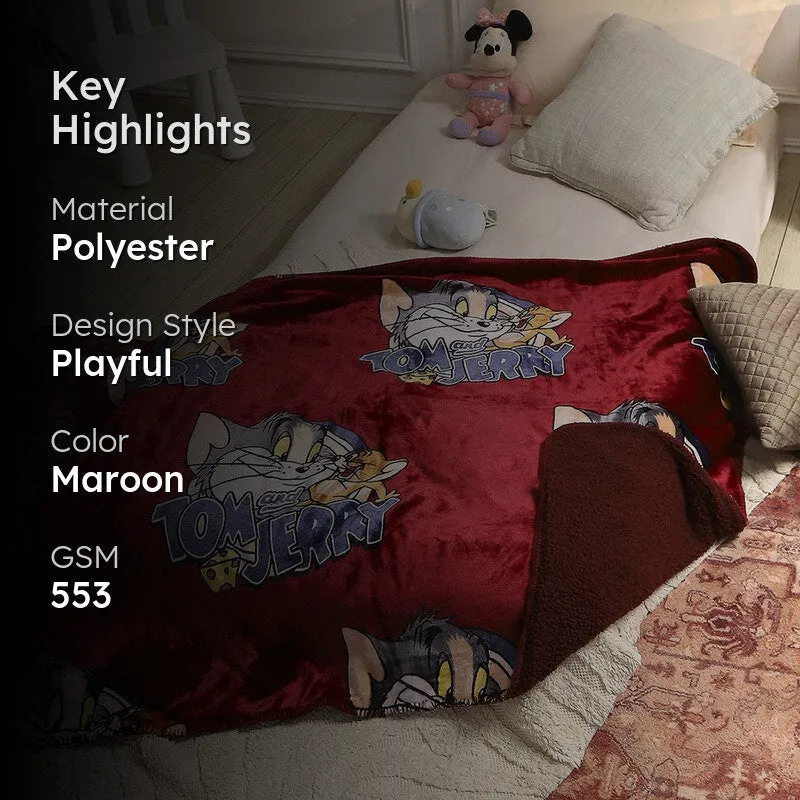 Monte Carlo Whimsical Whiskers Blanket - 553 GSM media 2
