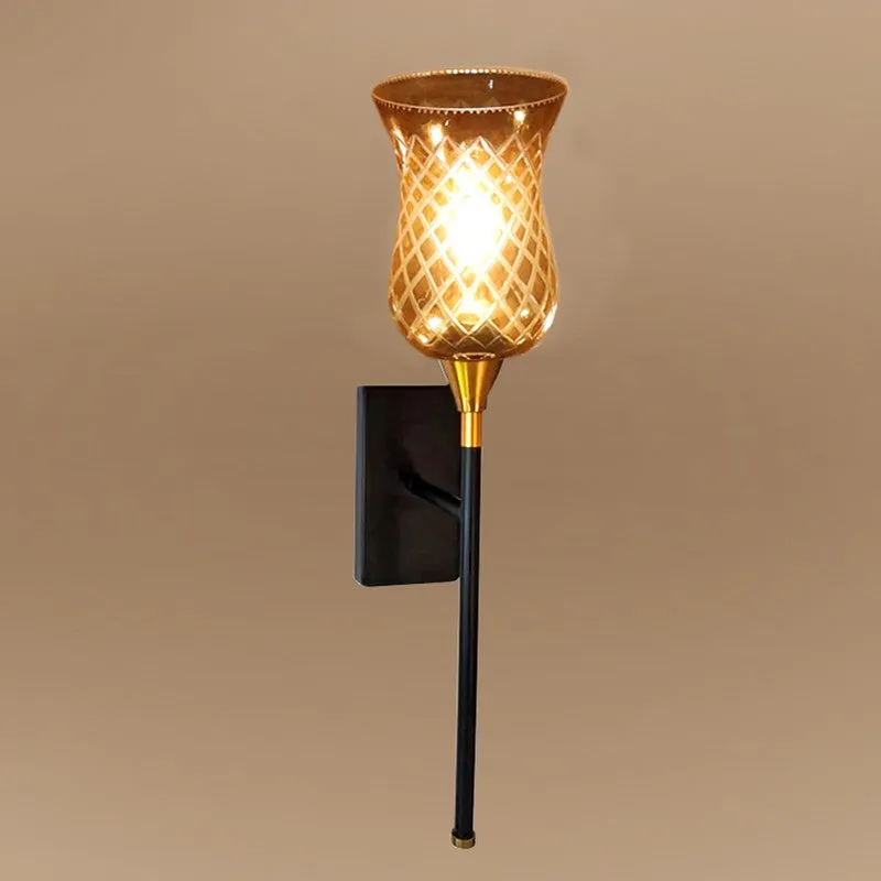 Vintage Glow Glass Wall Lamp media 7