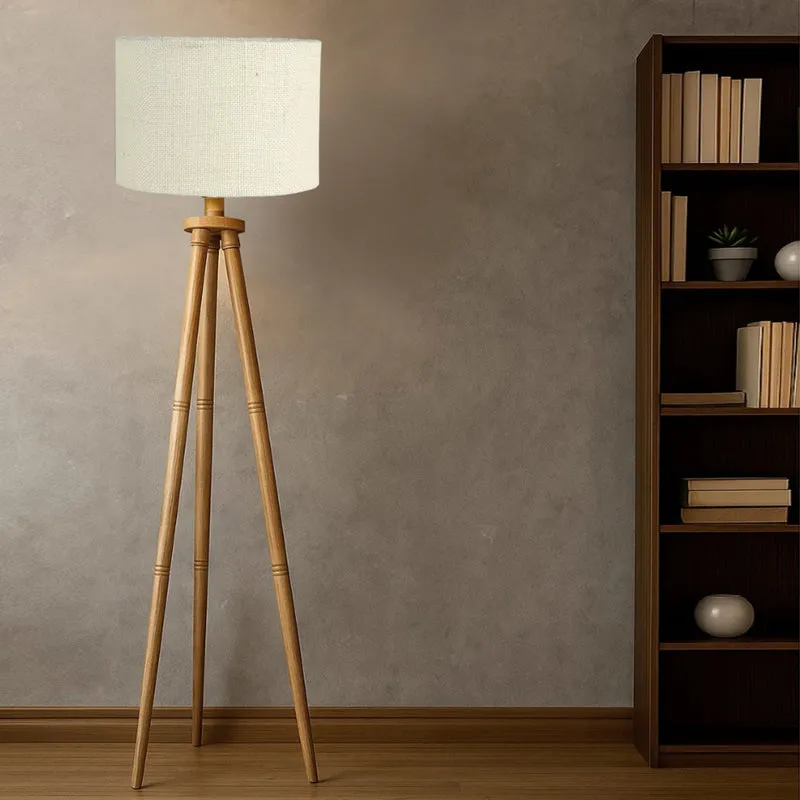 Sienna I Tripod Floor Lamp - Beige media 2