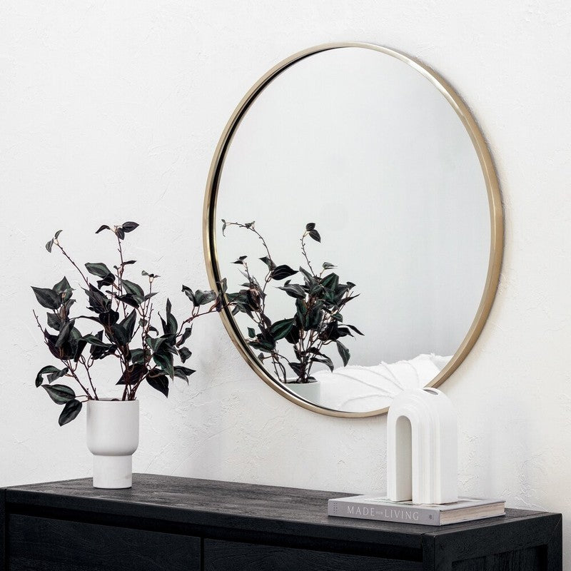 Grendon Void Wall Mirror - Gold media 4