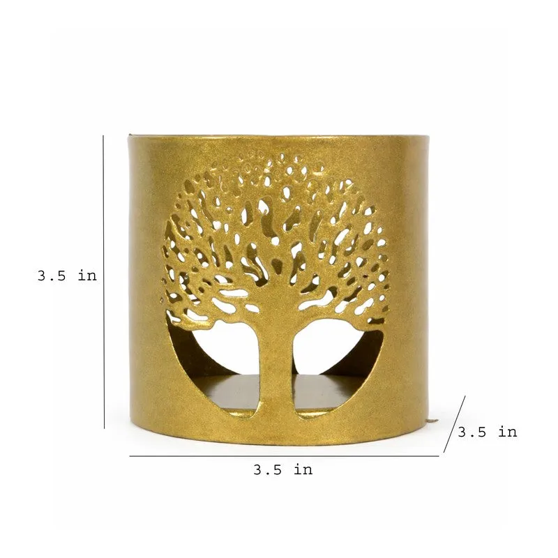 OmbreTree Tealight Holder (Brown) media 7