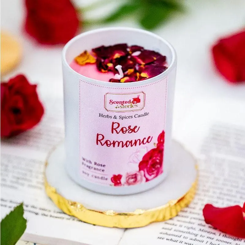 Rose Bloom Scented Soy Wax Candle media 4