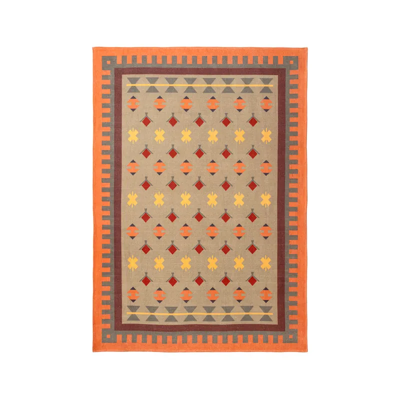 Arra Handwoven Cotton Rug media 1