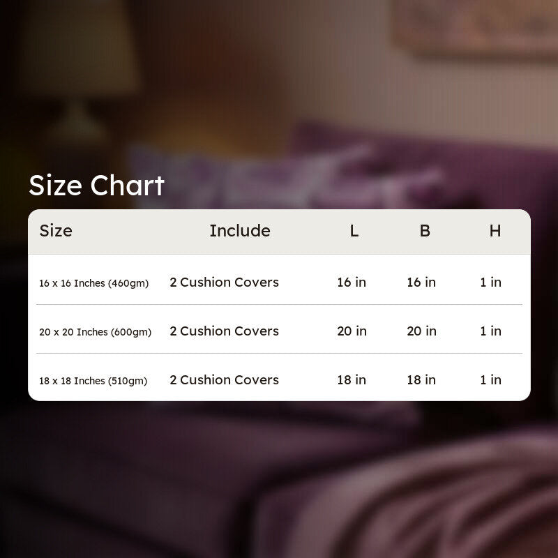 Squarecraft Cushion Cover (Purple) - Set Of Two media 8