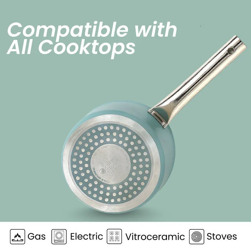 Salford Prepza Forged Ceramic Saucepan with Glass Lid - 1700 mL media 5