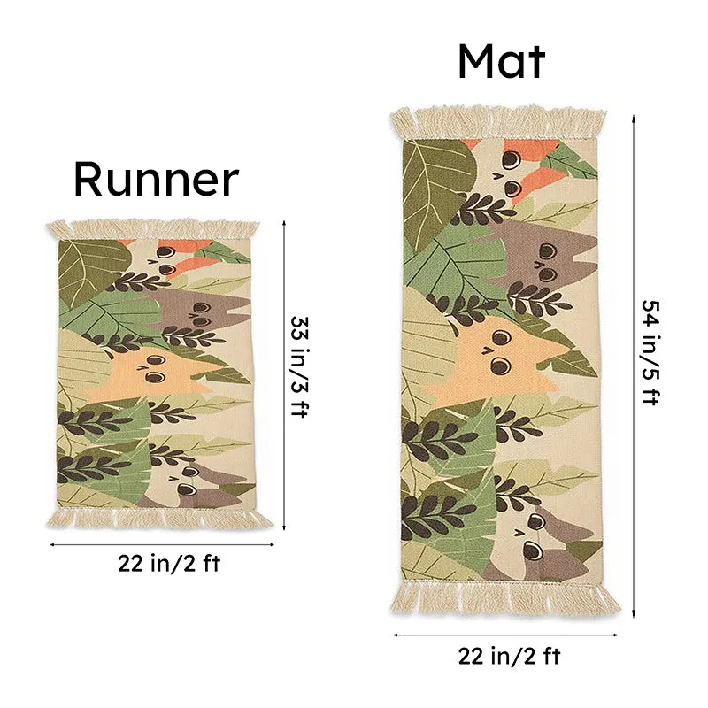 Playful Woodland PET Runner Rug - Set of Two media 8
