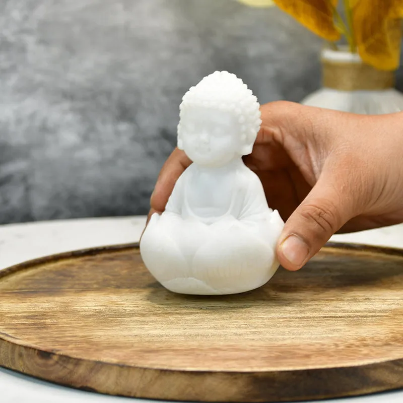 Baby Buddha Resin Idol media 4