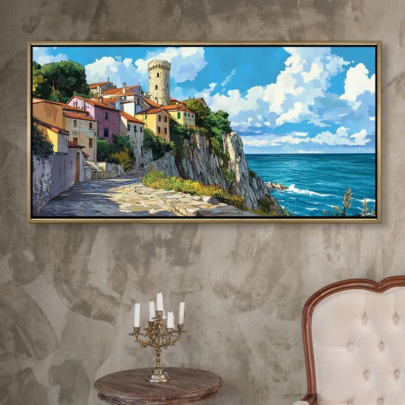 Citadel Canvas Wall Painting With Frame media 1