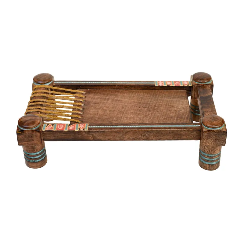 Heritage Charpai Wood Platter media 5