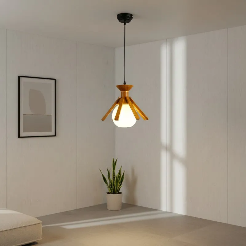 Roman Elegance Glass Ceiling Lamp media 1