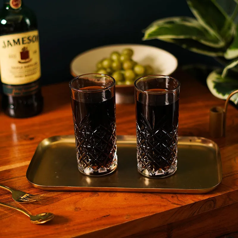 Prism Pour Drinking Glass (350 mL) - Set Of Four media 5