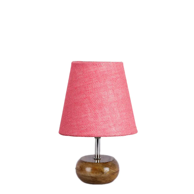 Astrova Jute Table Lamp - Pink,Brown media 4