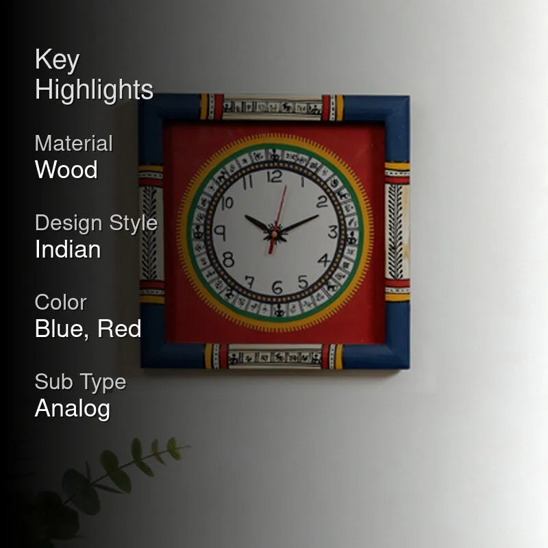Kamilia Handcrafted Wall Clock media 2