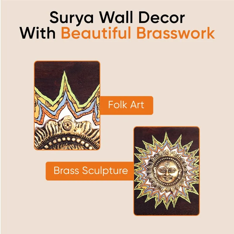 Divine Surya Wooden Wall Accent media 11