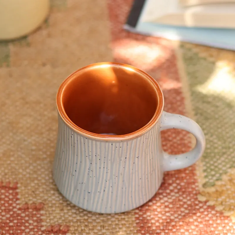 Carmila Ceramic Tea Cup (180 mL)/Grey) media 4