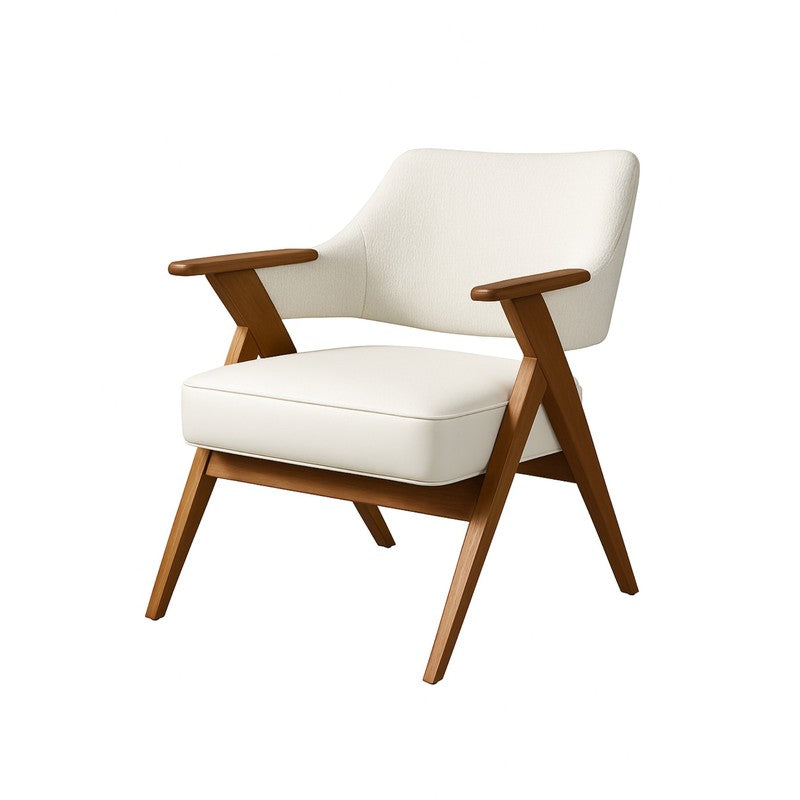 Steve Accent Chair - White media 4