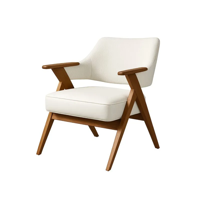 Steve Accent Chair - White media 4