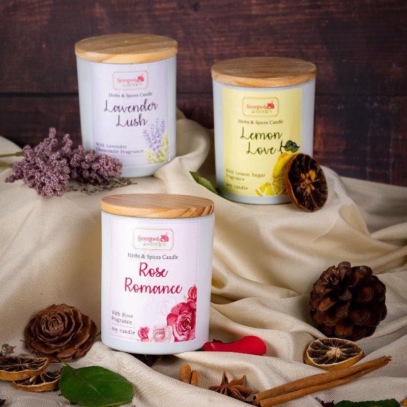 Lavender Loop Scented Soy Wax Candle media 5