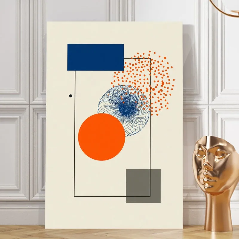Subtle Form Abstract Canvas Wall Art media 7