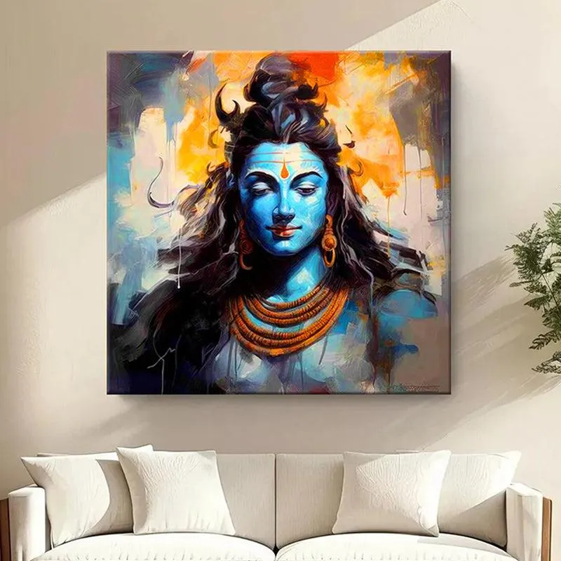 Shiva Wall Painting media 1