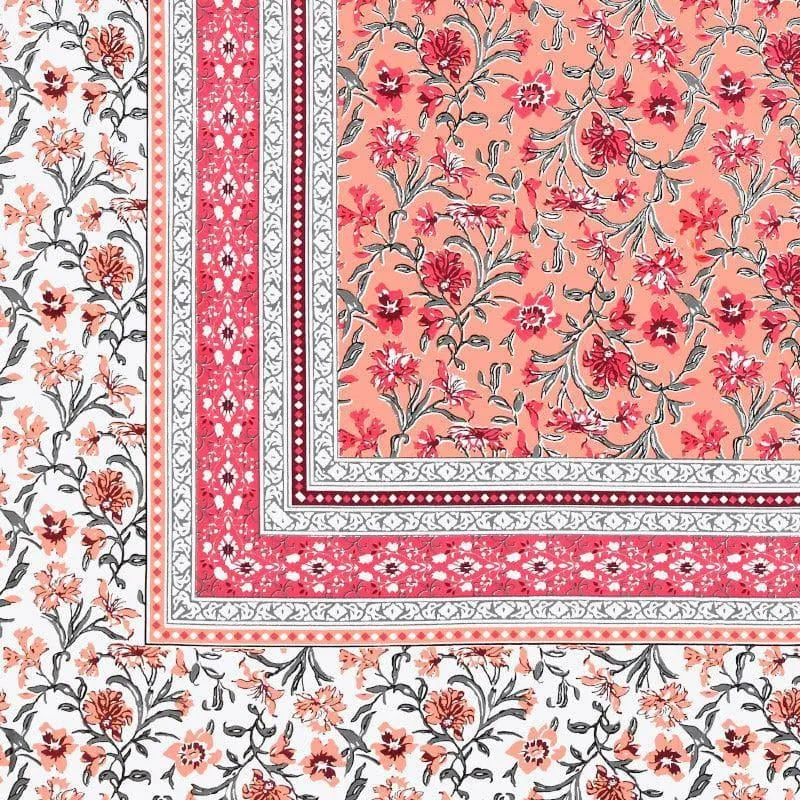Floral Fancy Cotton Bedsheet - 144 TC media 6