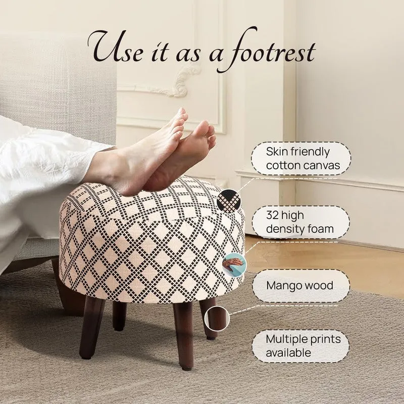 Reven Cotton Ottoman - Set Of Two media 4