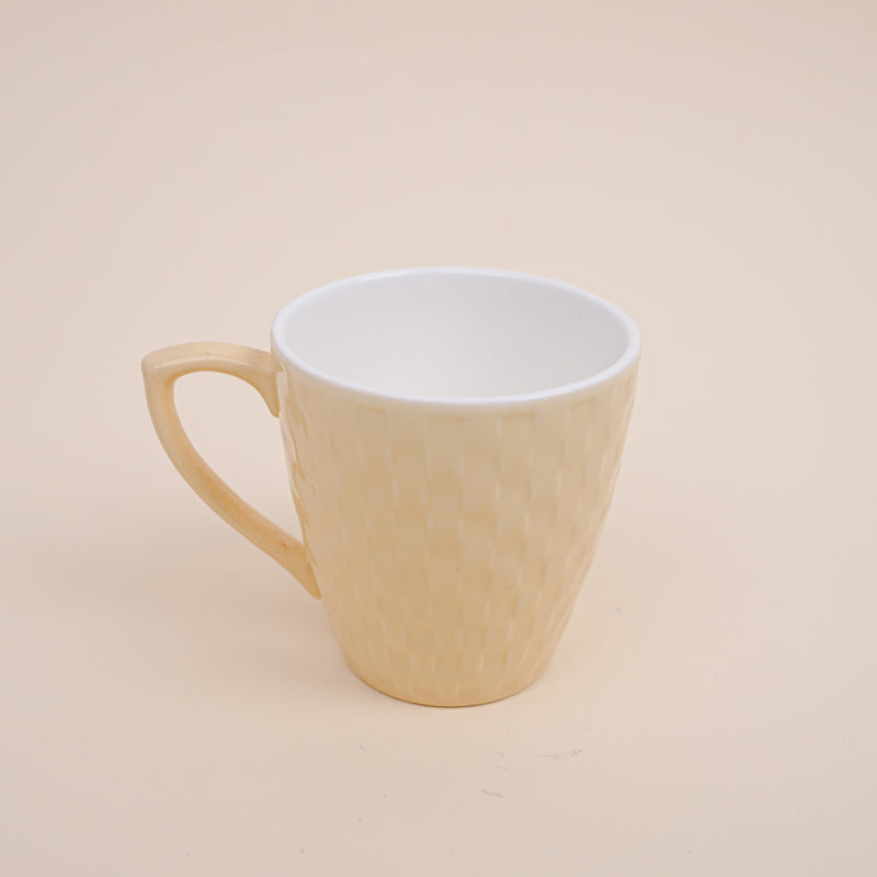 Arviya Porcelain Tea Cup (180 mL Each)/Ivory)- Set of Six media 3