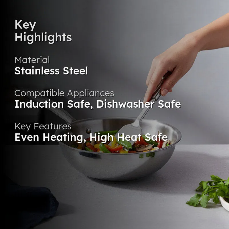 Kenzo Induction Safe Wok - 2000 ML / 9 Inches media 2