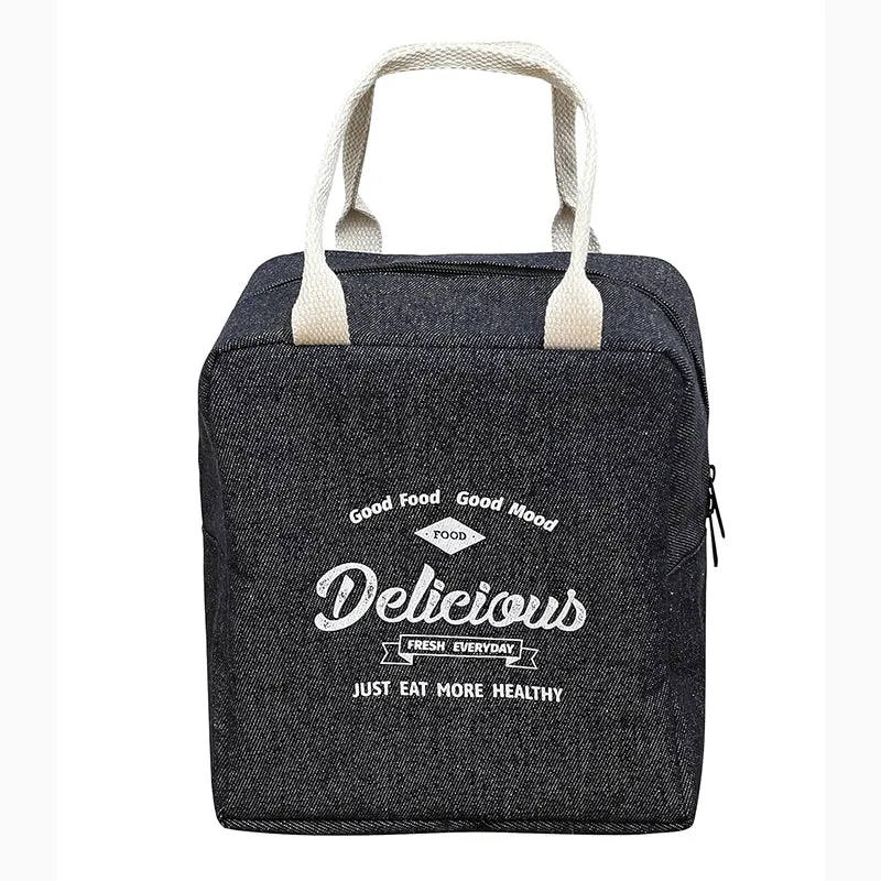 Deliciosa Denim Lunch Bag media 3