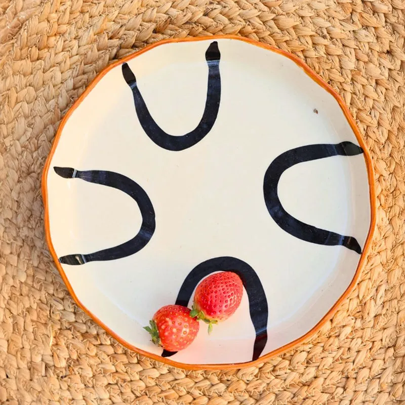 Giulia Ceramic Quarter Plate media 3