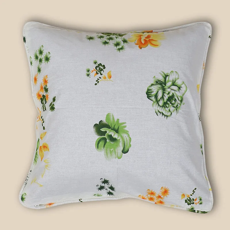 Swayam Florin Printed Cotton Cushion Cover - Set of Two media 4