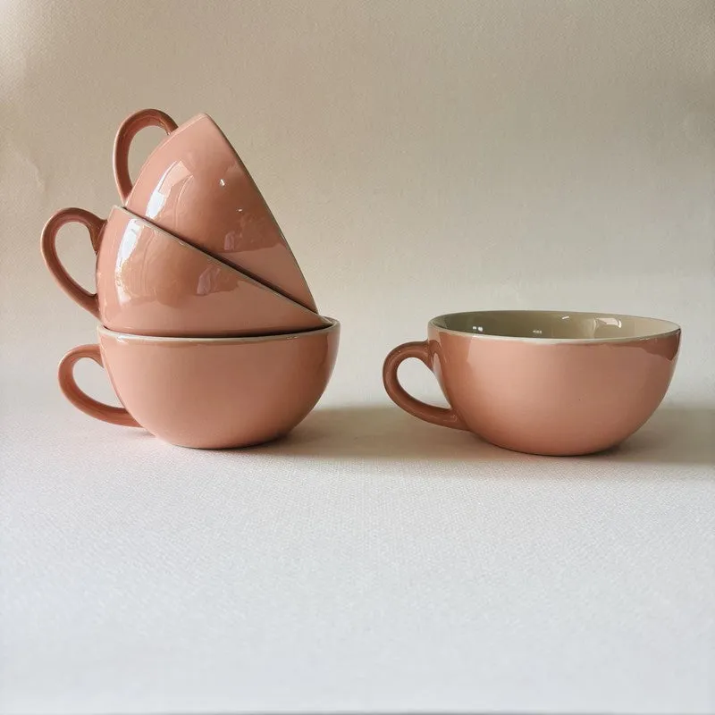 Sip Ceramic Coffee Mug (320 mL Each) - Set Of Four media 4