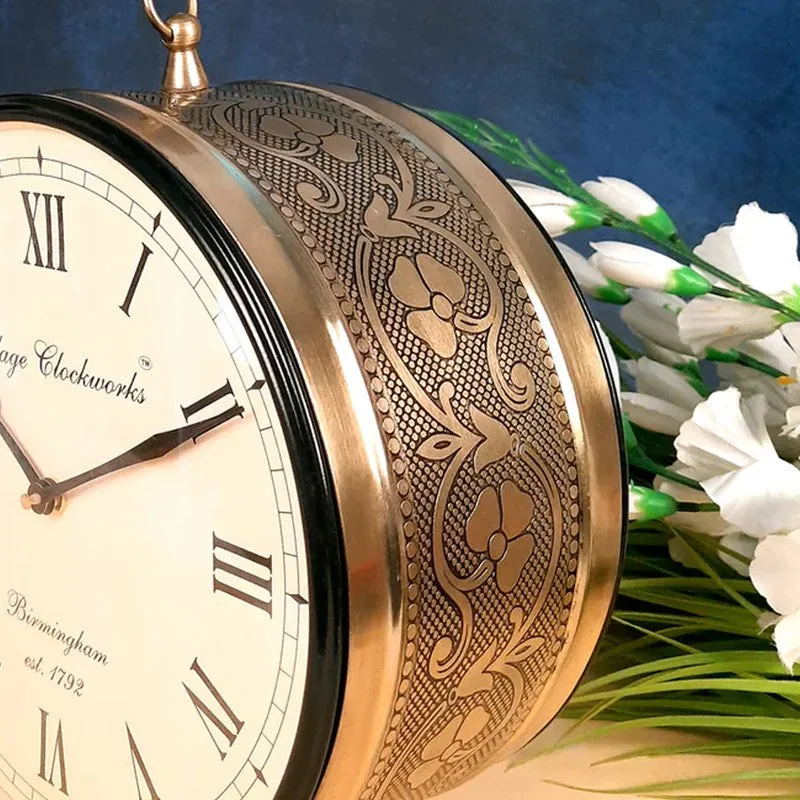 Royal Era Presence Iron Wall Clock media 4