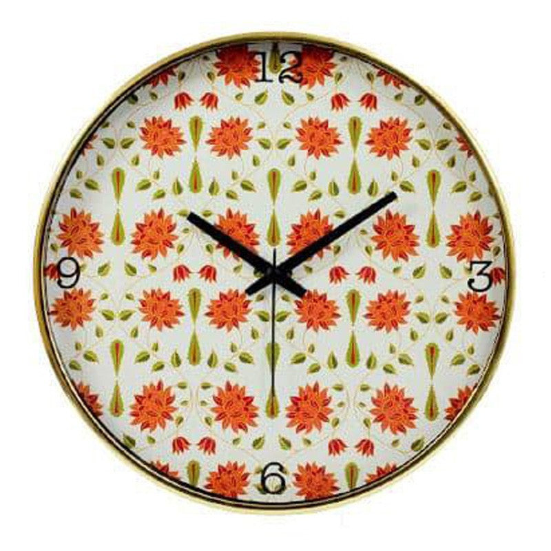 Bloom Blast Wall Clock media 5