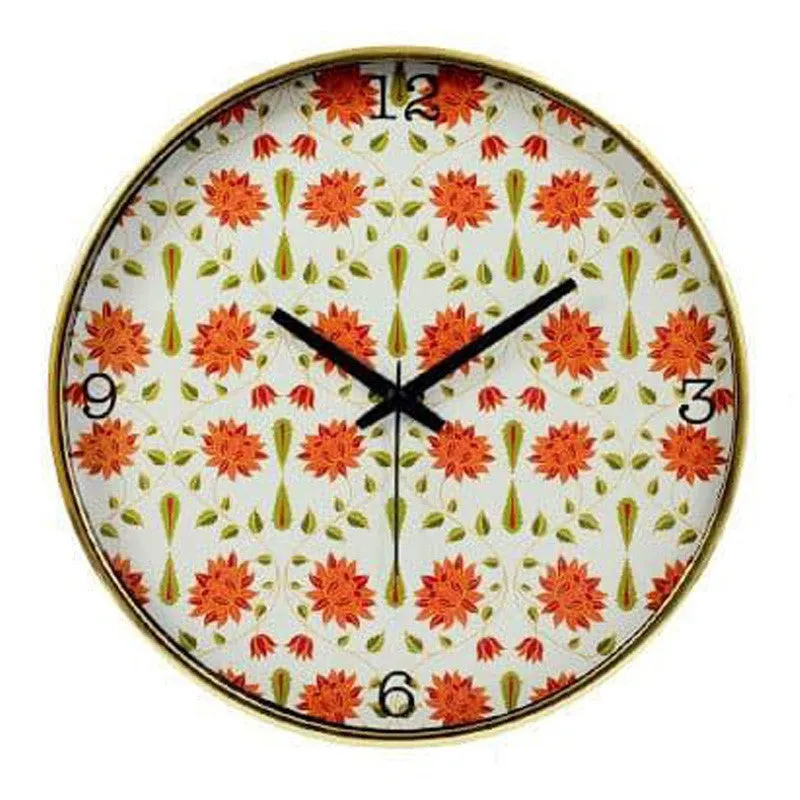 Bloom Blast Wall Clock media 5