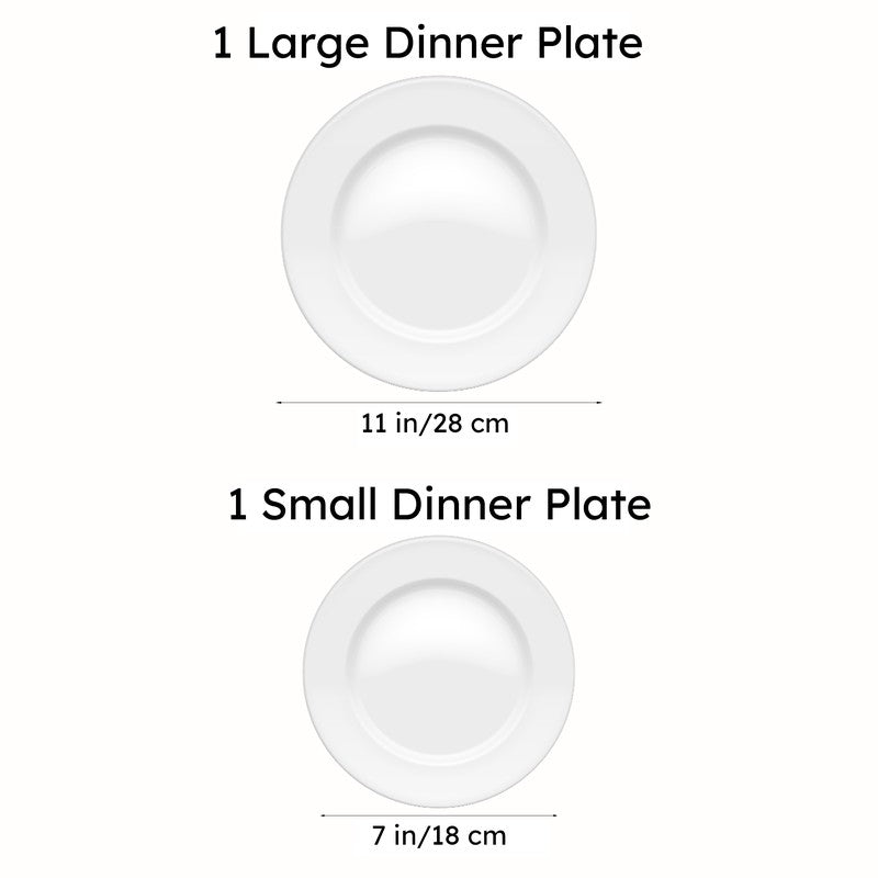 Zaya Ceramic Plate - Set of Two media 5