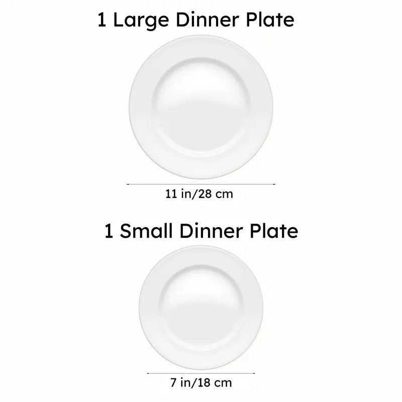 Zaya Ceramic Plate - Set of Two media 5
