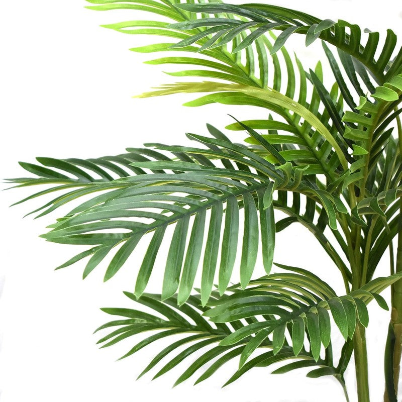 SereneLeaf Artificial Dracaena Plant With Black Plastic Pot - 3 Feet media 6