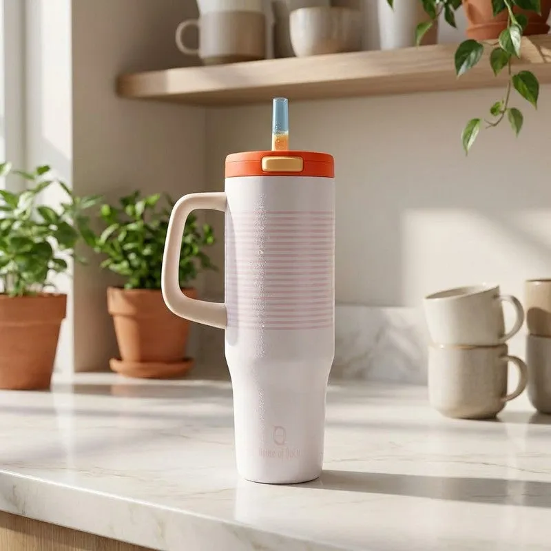 Pastel Drift Stainless Steel Tumbler - 1200 ML media 1