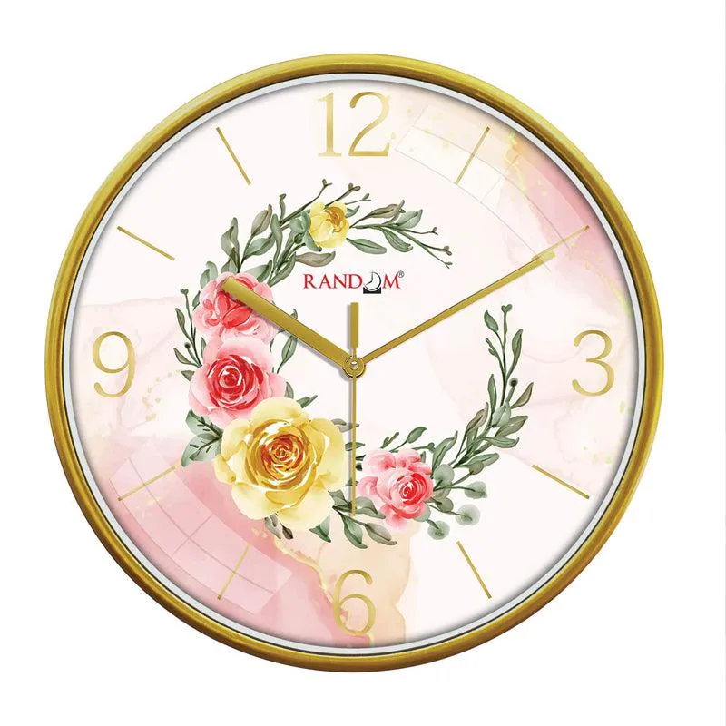 Driel Floral Wall Clock media 3