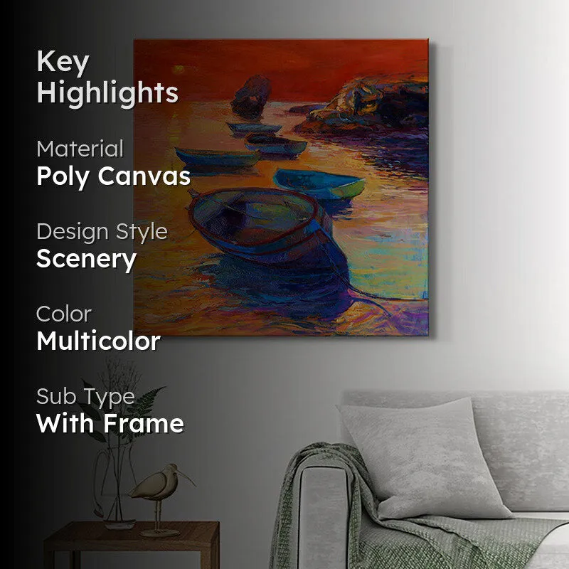 Nautical Sailing Boats Wall Painting media 2