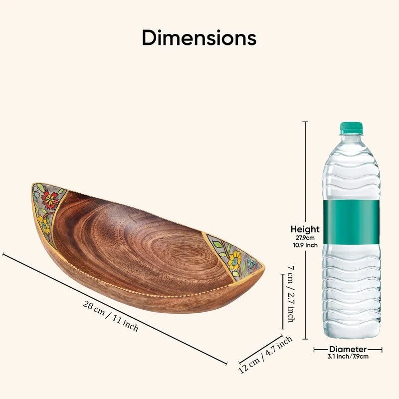 Khaas Thal Wood Platter - 10