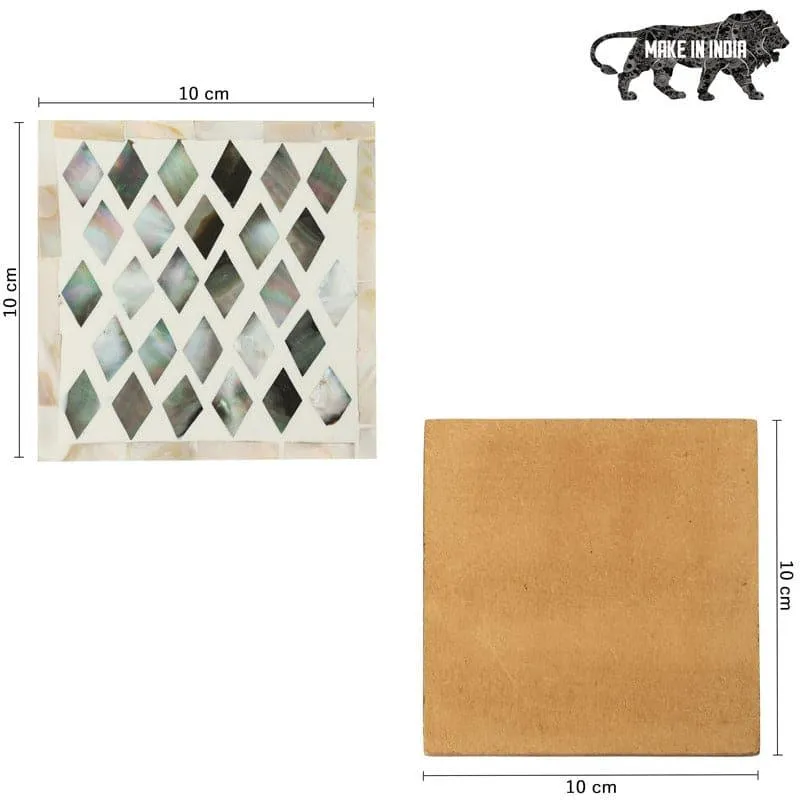 Inaly Diamond Coaster - Set Of Four media 4