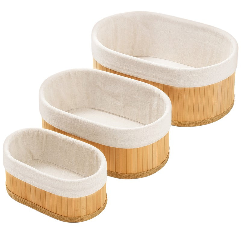 Rioware Calm Form Brown Desk Organiser - Set Of Three media 3