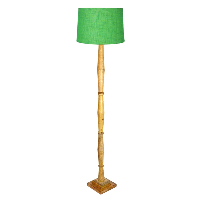 Elfin Bamboo Floor Lamp - Green media 3