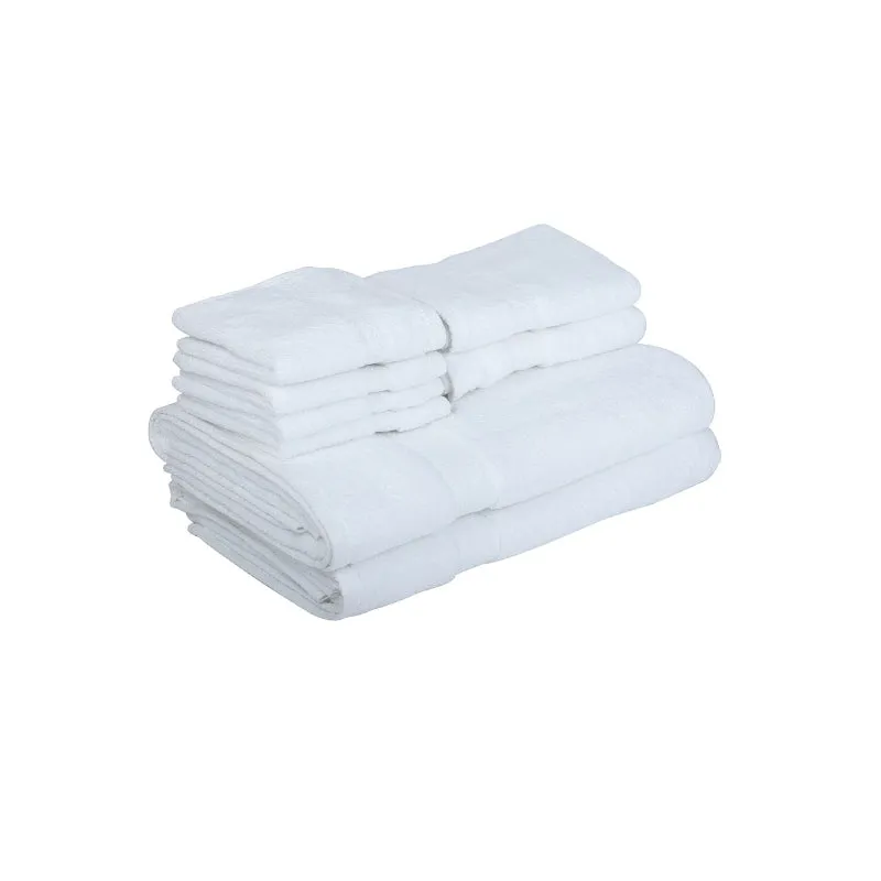Miorah Towel Combo (White) - Set Of Eight media 5